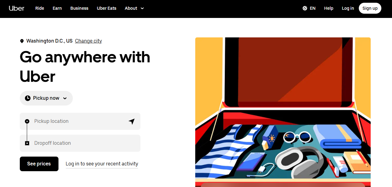 UBER as a minimable viable product, mvp example